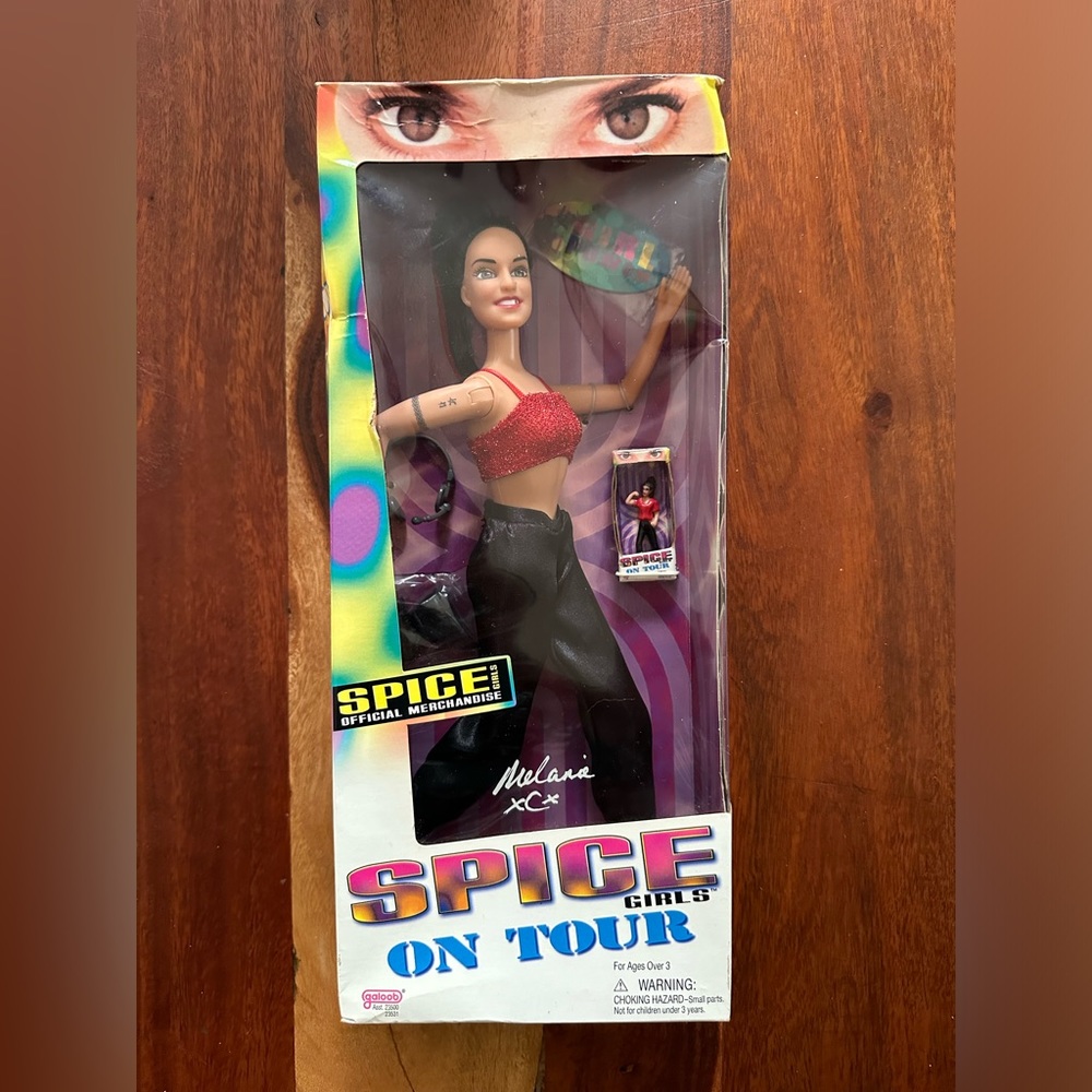 Vintage 1998 Spice Girls on Tour Sporty Spice Barbie